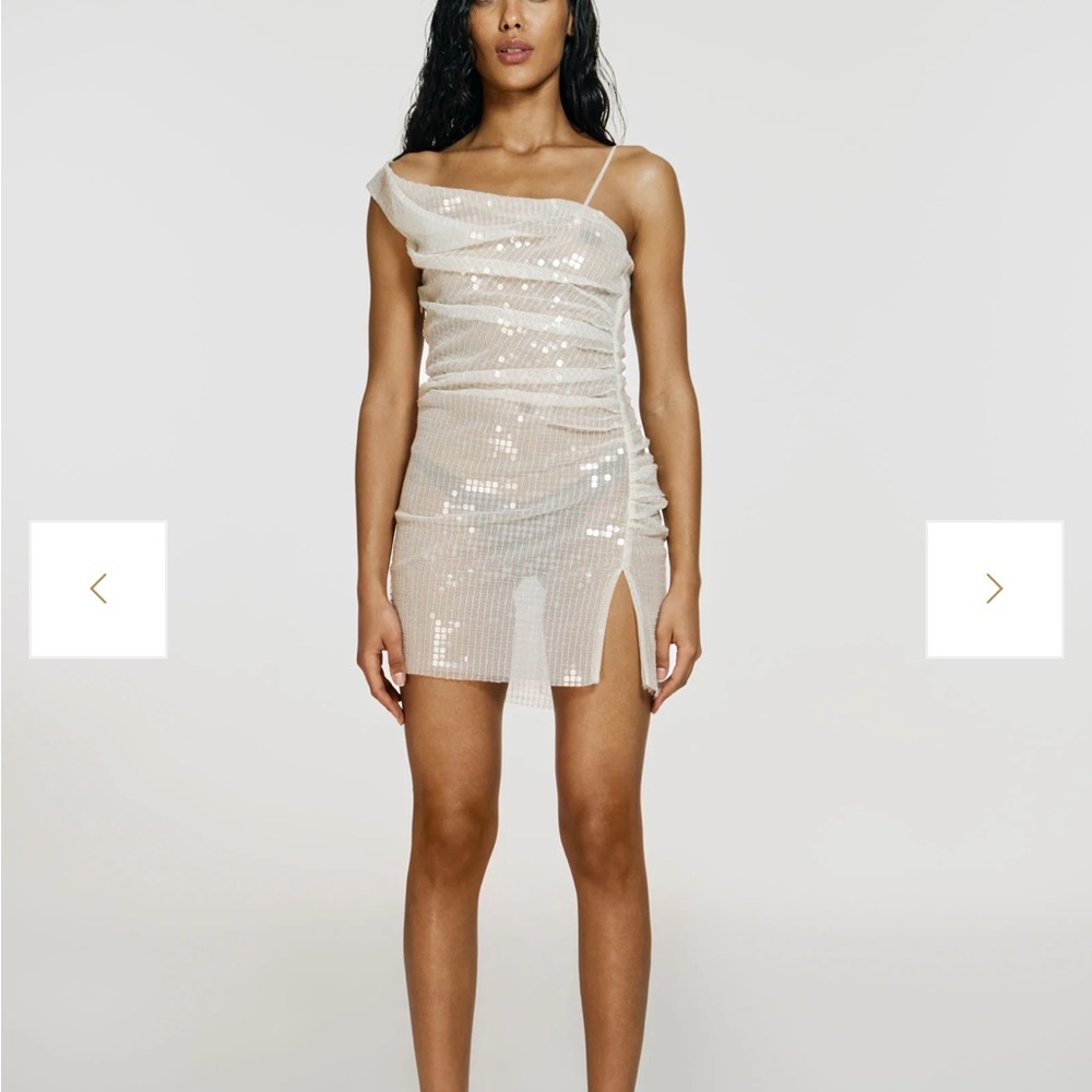 CULTNAKED Moon Dress in Sand